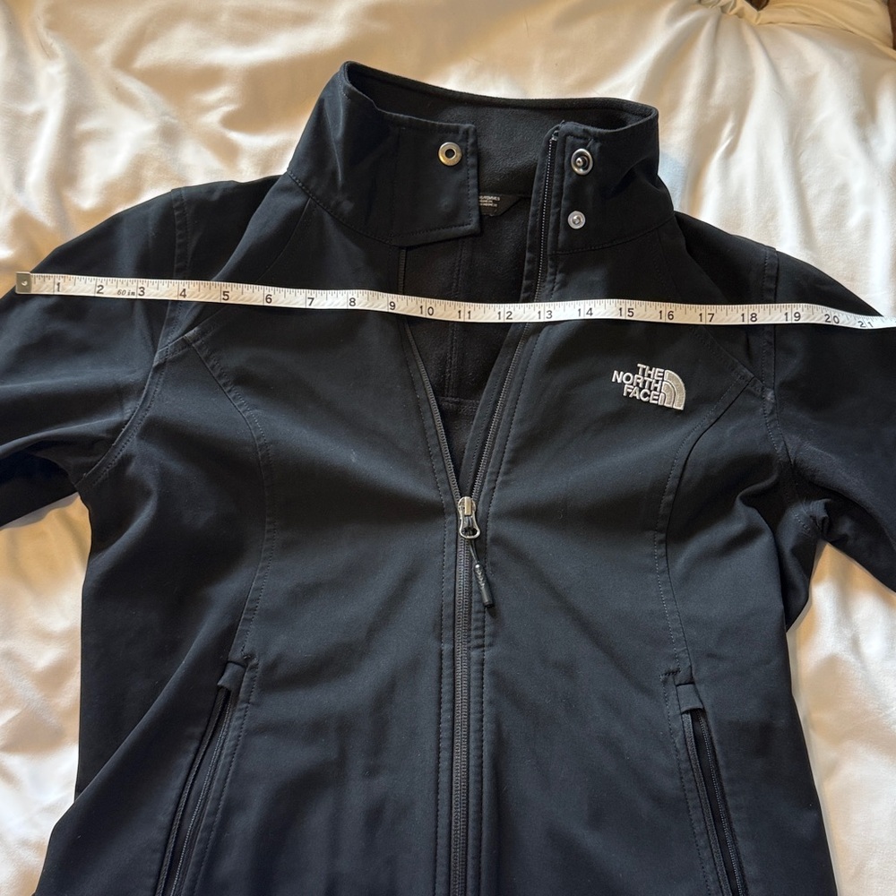 The North Face Black Softshell Jacket Full Zip Lightweight Women’s Size Small - Picture 5 of 7